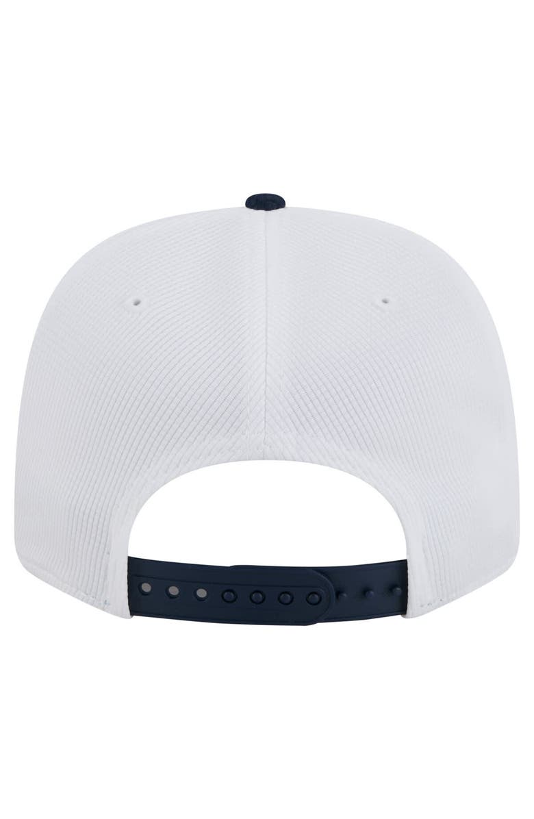 New Era Men's New Era White/Navy New England Revolution 2025 Jersey Hook 9SEVENTY Stretch-Snap Hat, Alternate, color, White