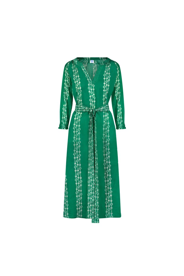 Anouk Women's Kaftan Jungle Seashells, Main, color, Green
