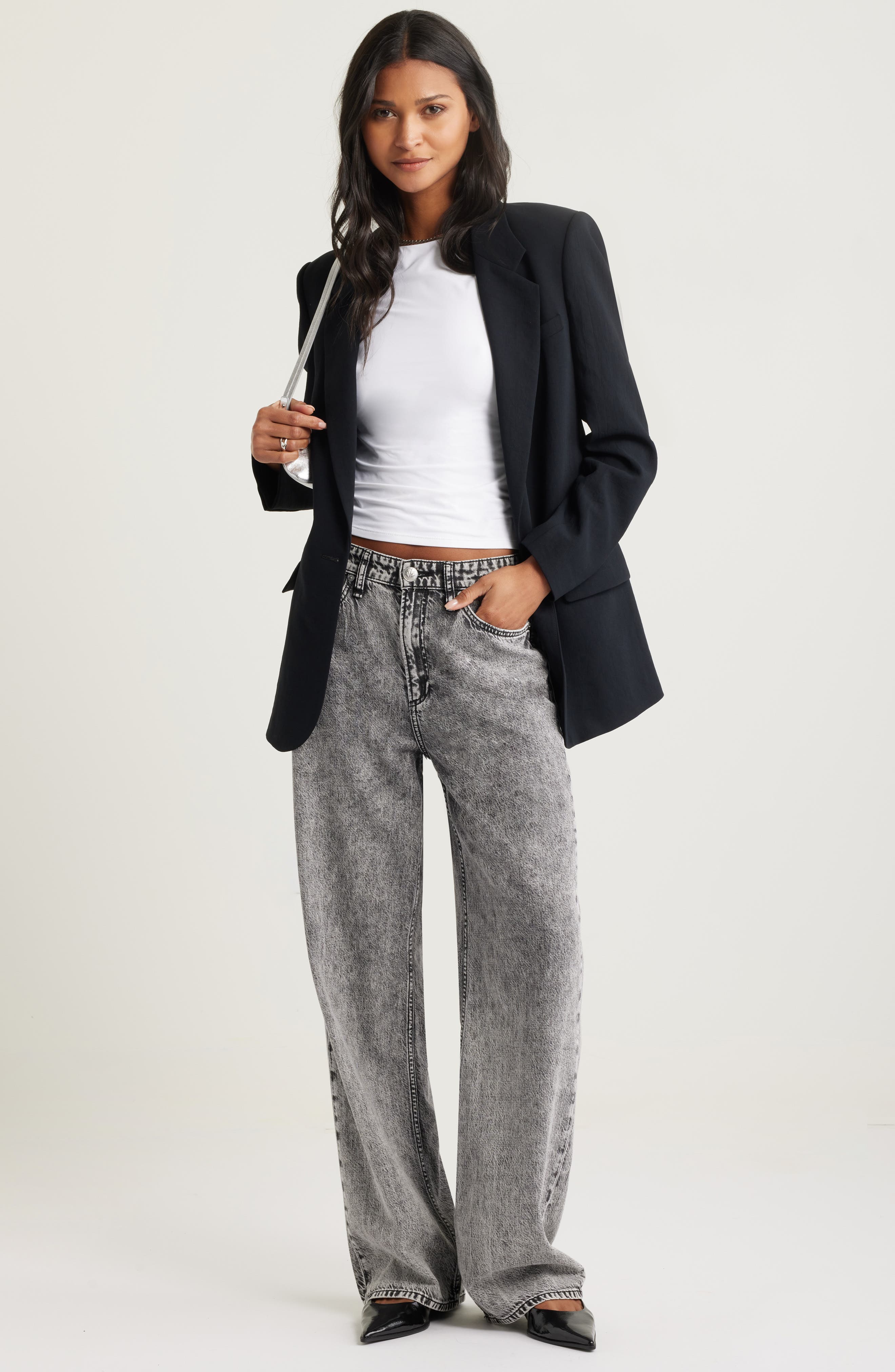 Женские Open Edit The Curator Relaxed Blazer — фото 8