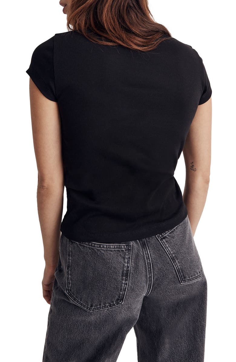 Madewell Supima<sup>®</sup> Cotton Rib T-Shirt, Alternate, color,