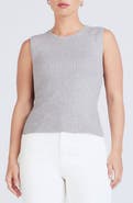 Derek Lam 10 Crosby Ariana Rib Knit Muscle Tank Sweater