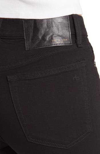 【関税込み】rag & bone ブラック Peyton ジーンズ Peyton Bootcut - Black: Mid-Rise Stretch Jean | rag & bone