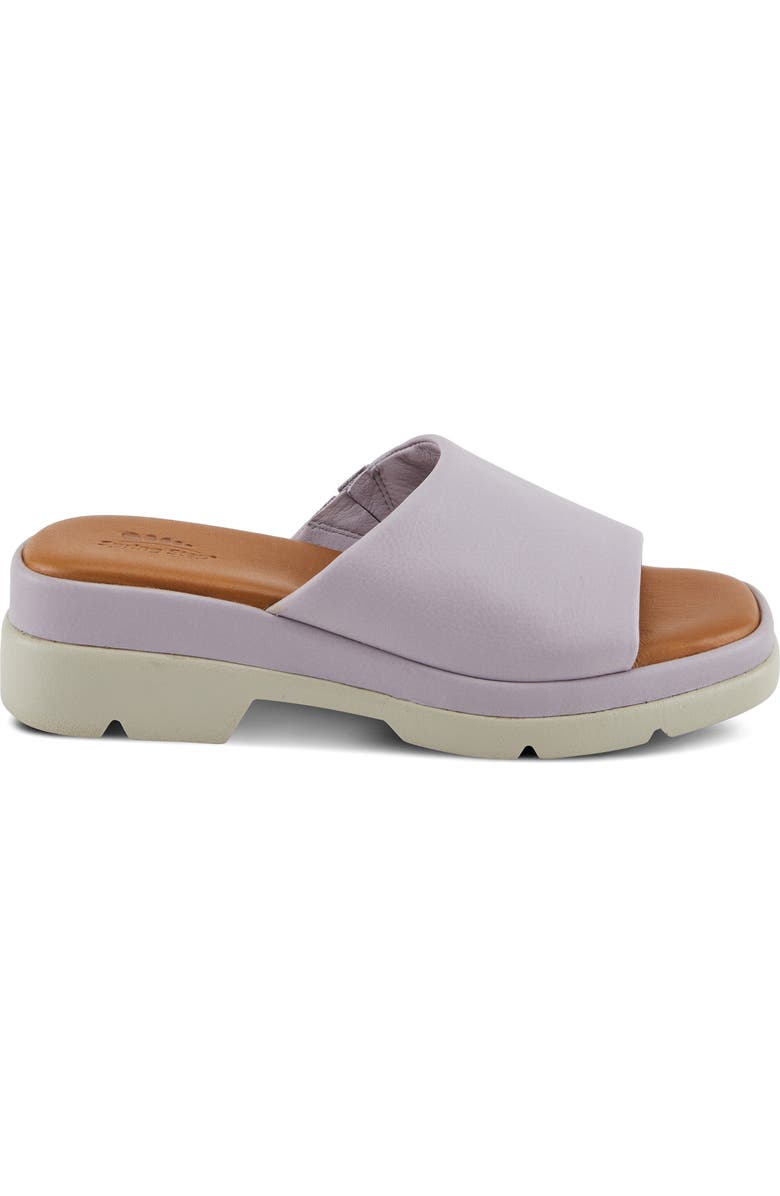 Spring Step Fire Island Platform Slide Sandal, Alternate, color, Lilac