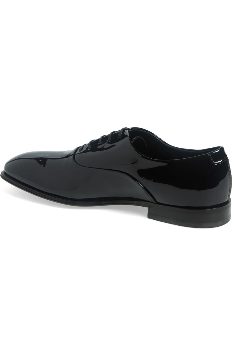 FERRAGAMO Denzel Tuxedo Shoe, Alternate, color, Nero