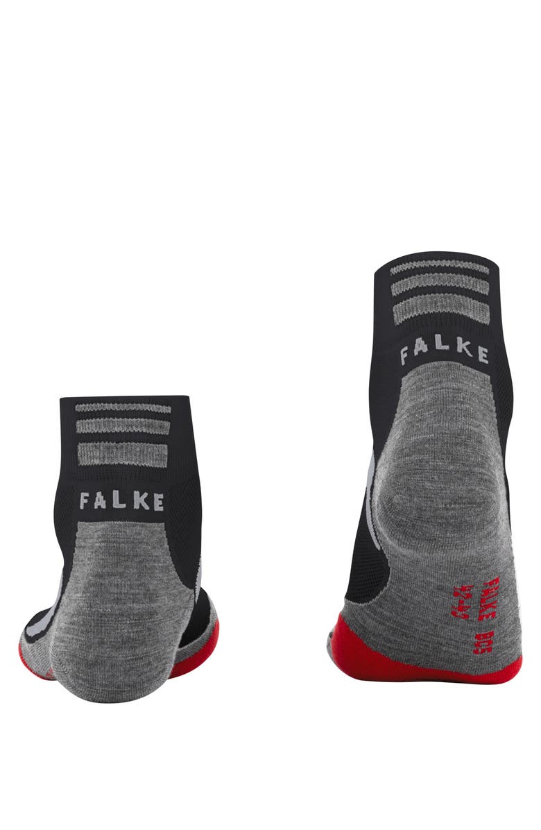 Falke BC5 Endurance Cycling Socks, Alternate, color, Black-Mix