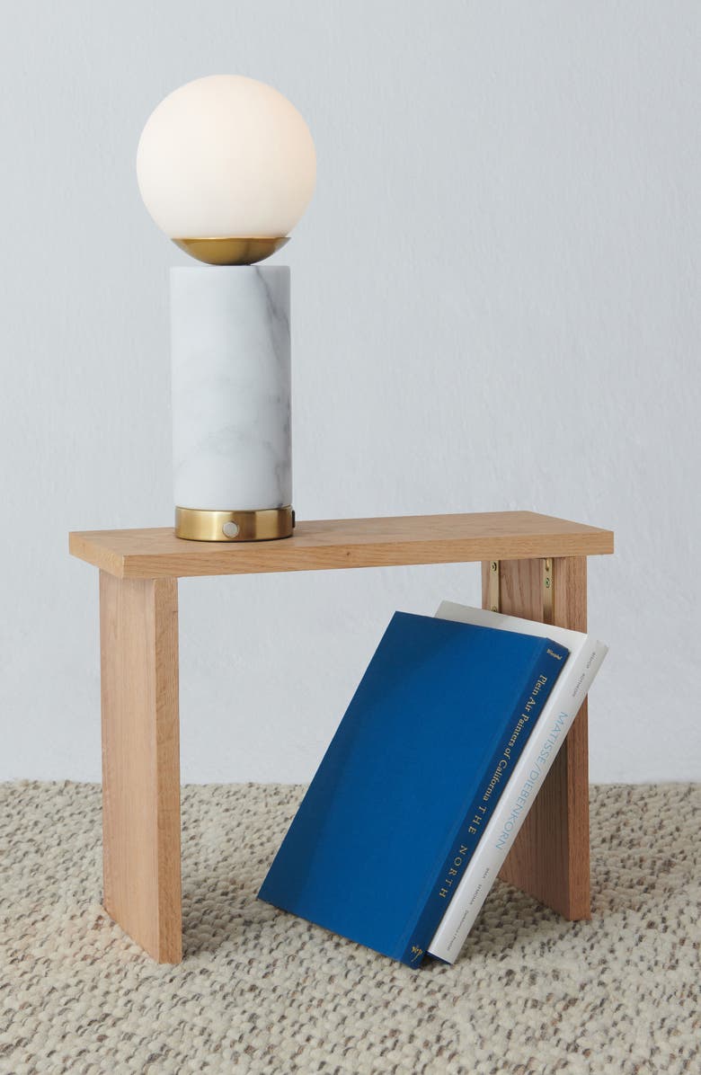 Brightech Marble LED Table Lamp, Alternate, color, 