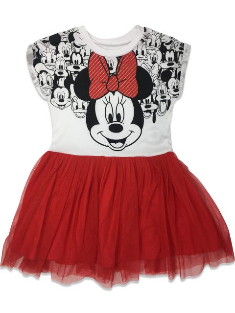 Short Sleeve Tulle Dress