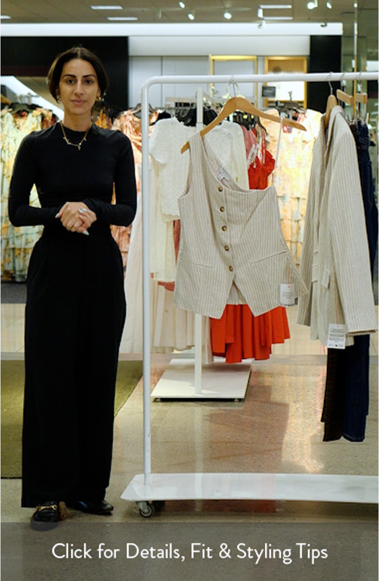 Stripe One-Shoulder Vest, sales video thumbnail