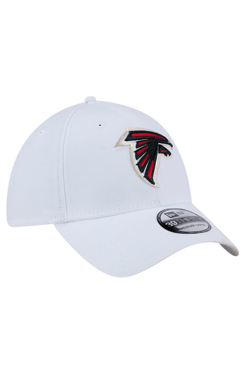 New Era Men's New Era White Atlanta Falcons Main 39THIRTY Flex Hat, Alternate, color, White