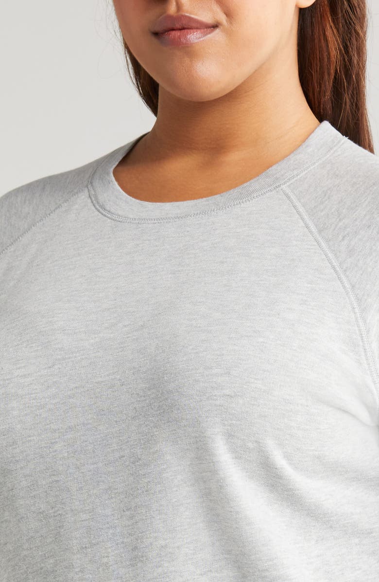 Treasure & Bond Shrunken Crewneck Sweatshirt, Alternate, color,