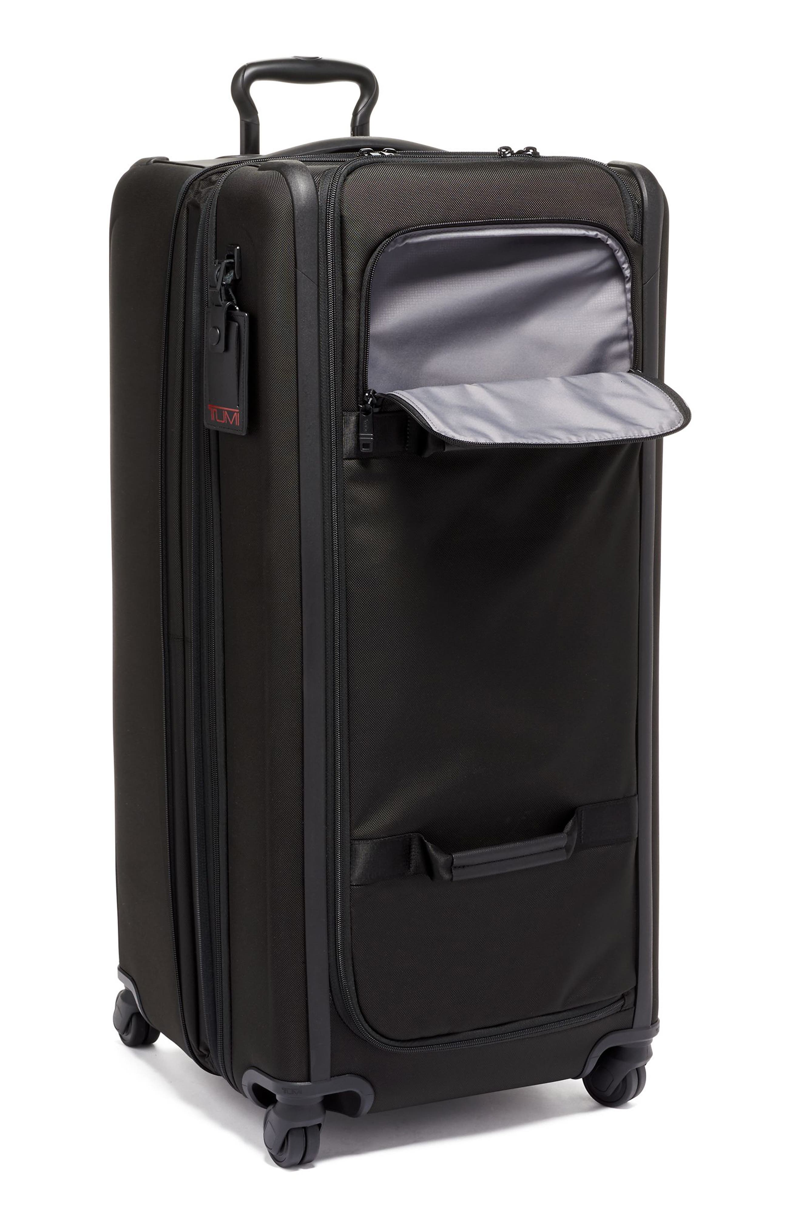 TUMI Alpha 3 Collection 34-Inch Tall 4-Wheel Duffle Packing Case, Alternate, color, Black