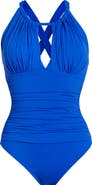 La Blanca Island Goddess Convertible High Neck One-Piece Swimsuit