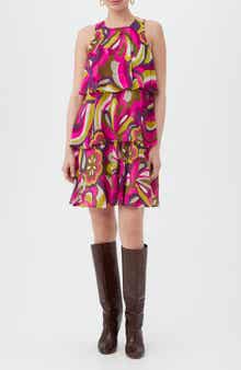 Trina Turk Stride Tiered Dress