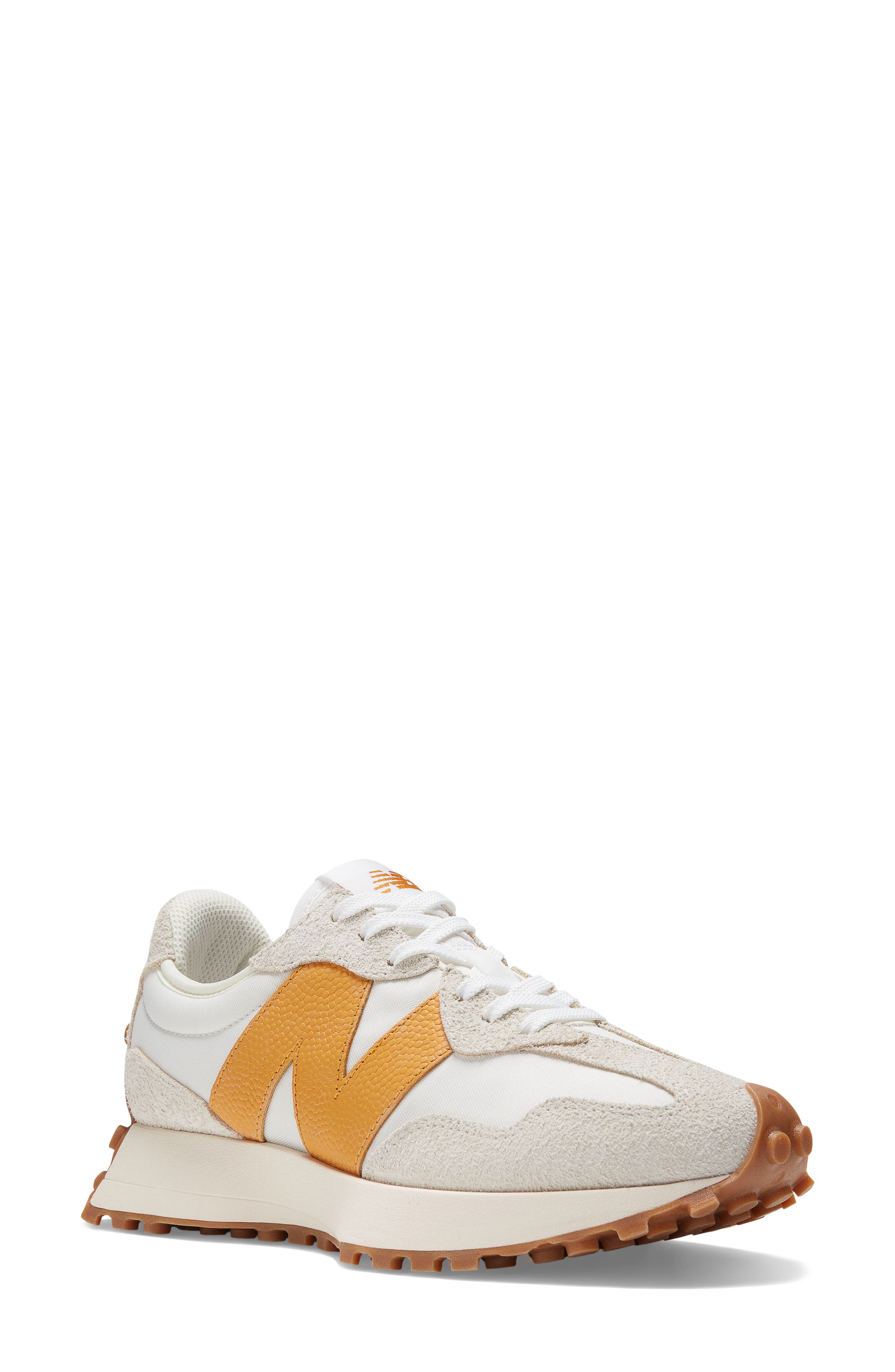327 Sneaker, Main, color, SEA SALT/ YELLOW