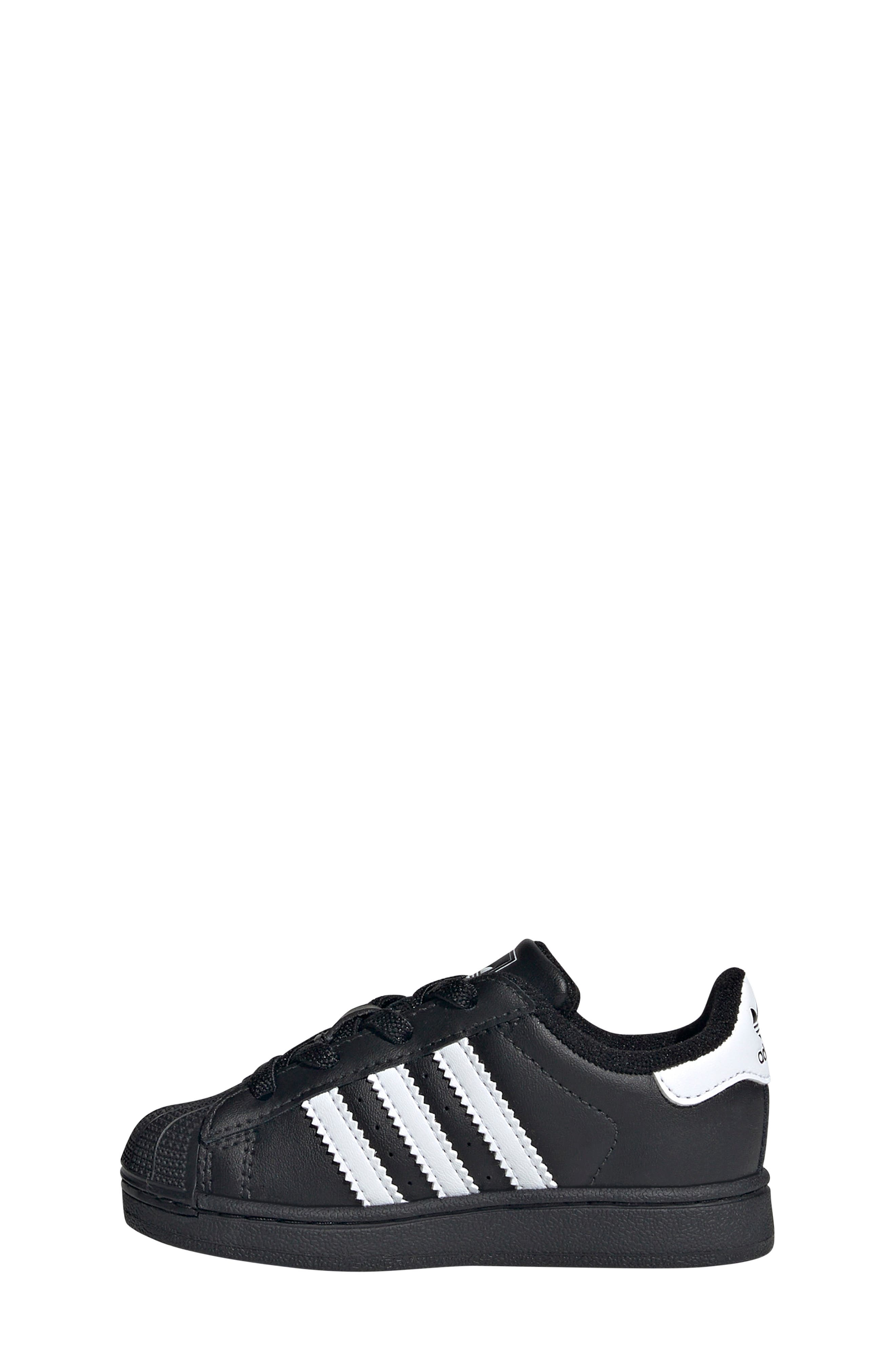 adidas Superstar II Sneaker, Alternate, color, Black/ White/ Black