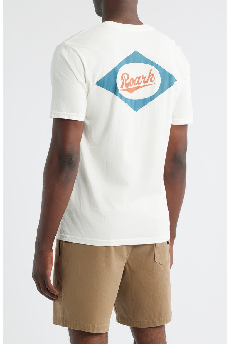 Diamond Script Graphic T-Shirt, Alternate, color, OFF WHITE