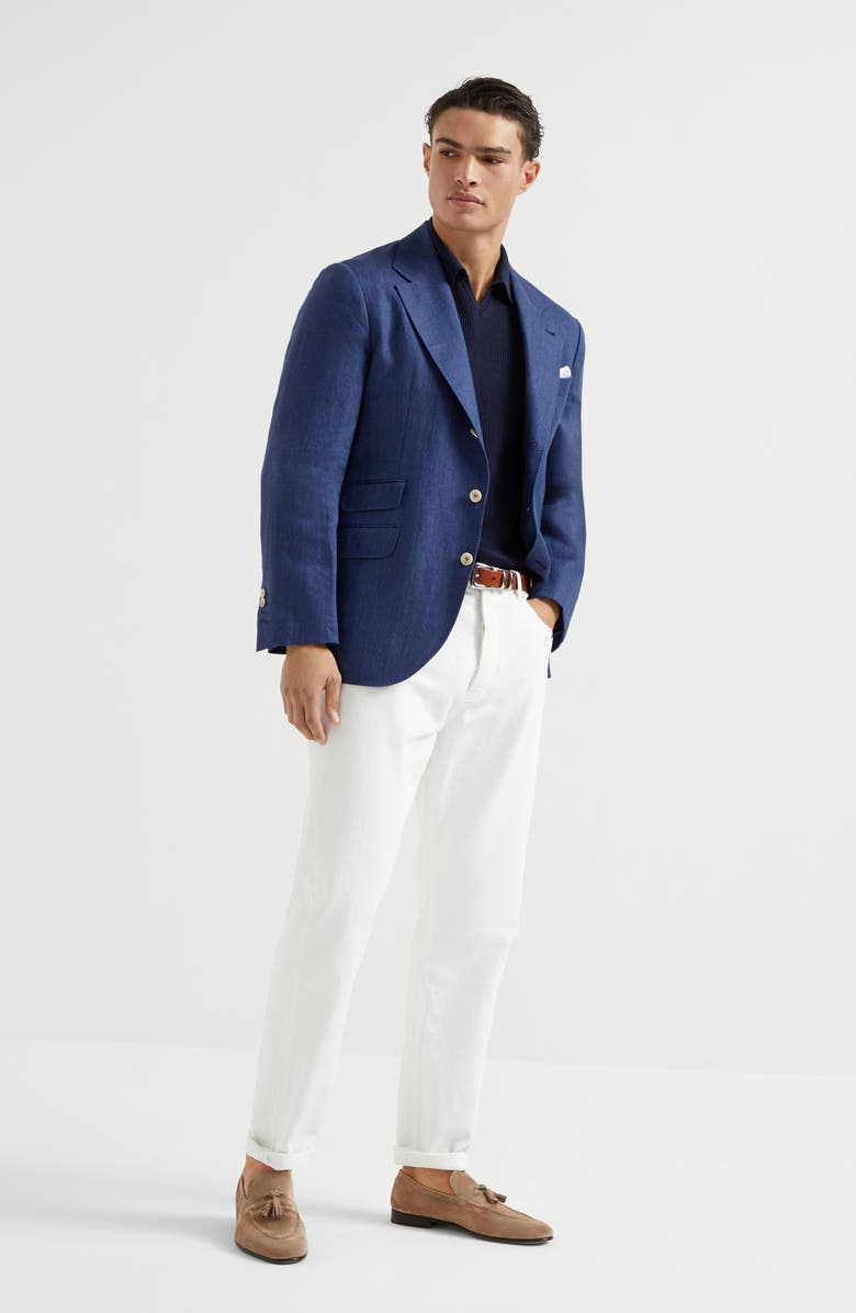 Brunello Cucinelli Deconstructed Cavallo blazer, Alternate, color, 