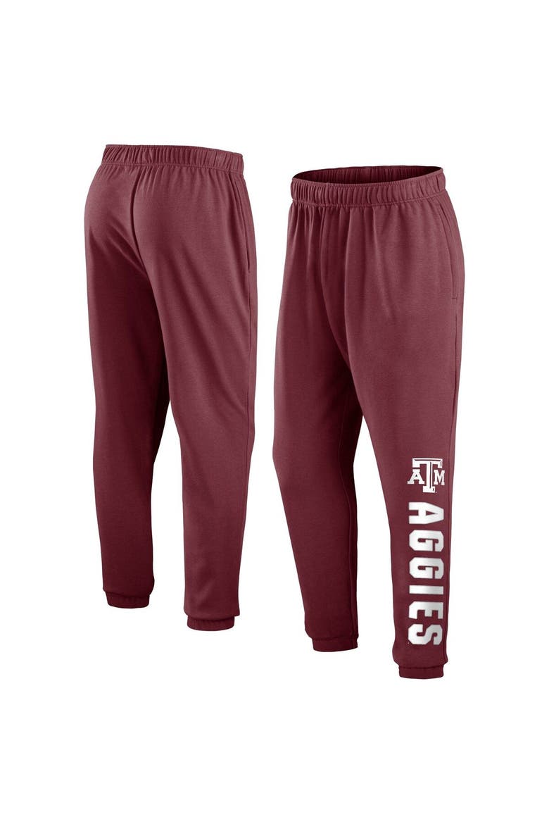 Men's Fanatics Branded Maroon Texas A&M Aggies Root For Home Fleece Sweatpants, Main, color, Maroon