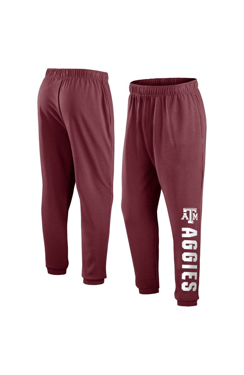 FANATICS Men's Fanatics Branded Maroon Texas A&M Aggies Root For Home Fleece Sweatpants, Main, color, 