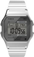 Timex® T80 Digital Chronograph Bracelet Watch
