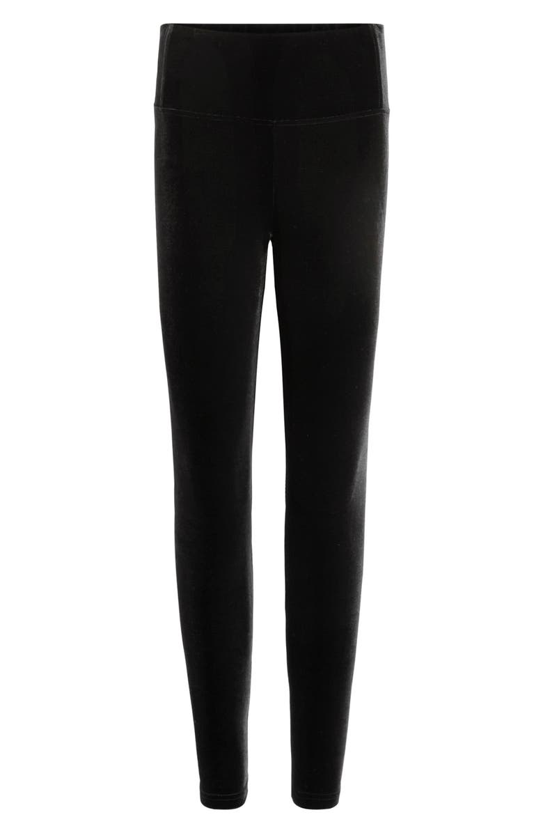 AllSaints Cora Velvet Leggings, Alternate, color, 