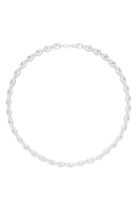 Delicate Gemini Link Necklace