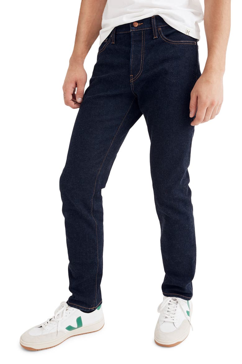 Slim Fit Jeans, Main, color, RINSE