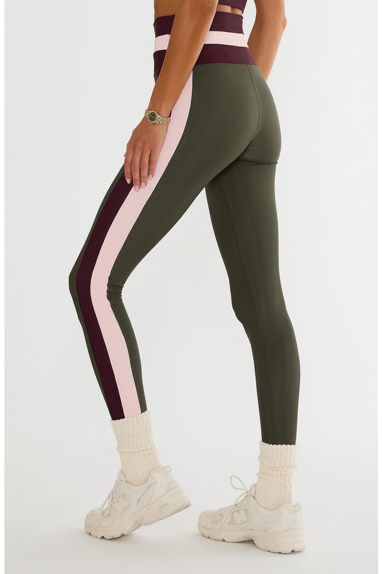 Mariella High Waist Leggings, Alternate, color, WILD BERRY COLORBLOCK