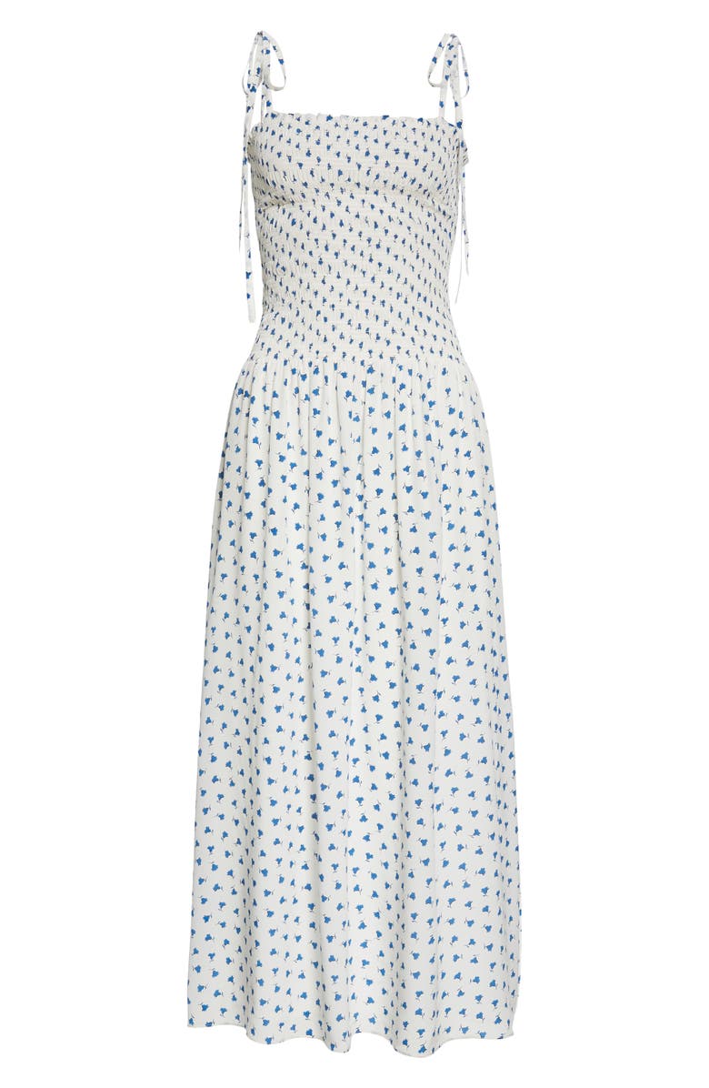 Rebecca Taylor Emmy Floral Silk Sundress, Alternate, color, 