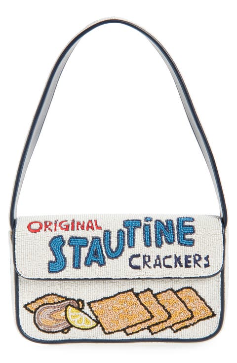 Tommy Beaded Shoulder Bag