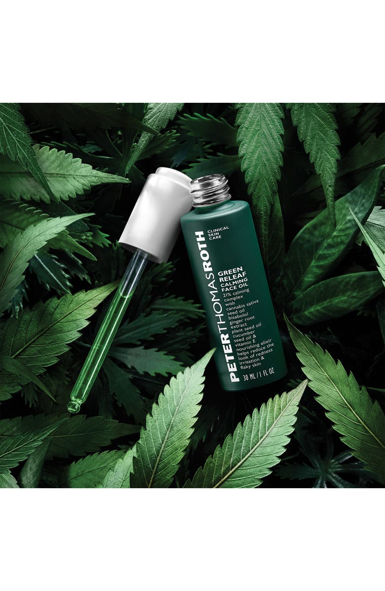 Peter Thomas Roth Green Releaf Calming Face Oil, Alternate, color, 