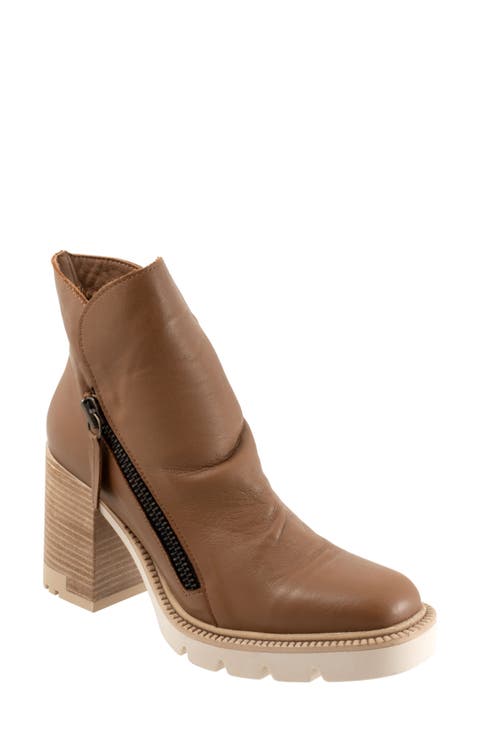 Elliott Block Heel Bootie (Women)