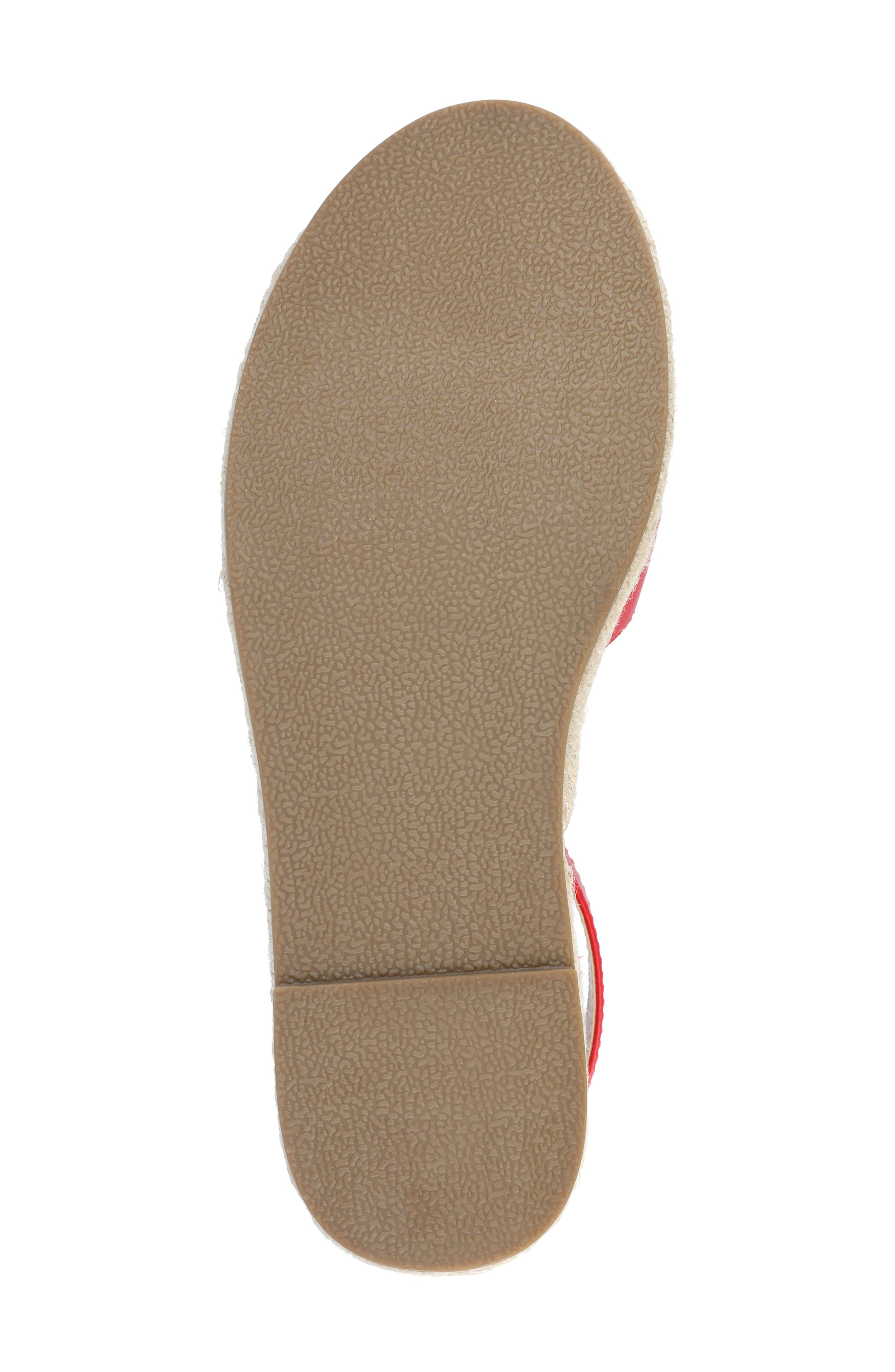JOURNEE Lyddia Espadrille Sandal, Alternate, color, RED