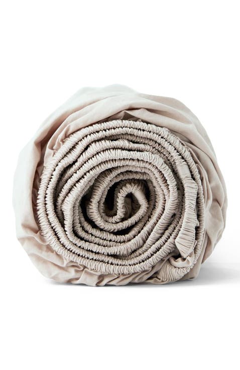 Organic Cotton Organic Cool-Air Percale Fitted Sheet