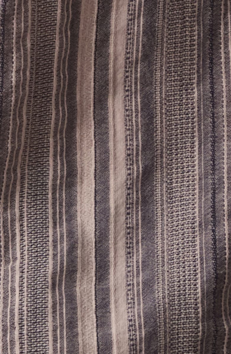 The Normal Brand Freshwater Everyday Short Sleeve Button-Up Shirt, Alternate, color, Positano Stripe