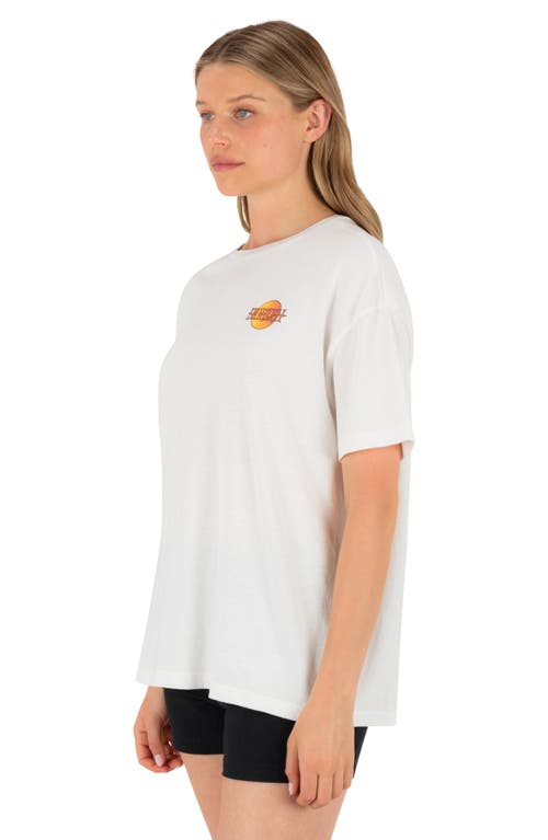 Hurley Forever Cotton Graphic T-shirt In White