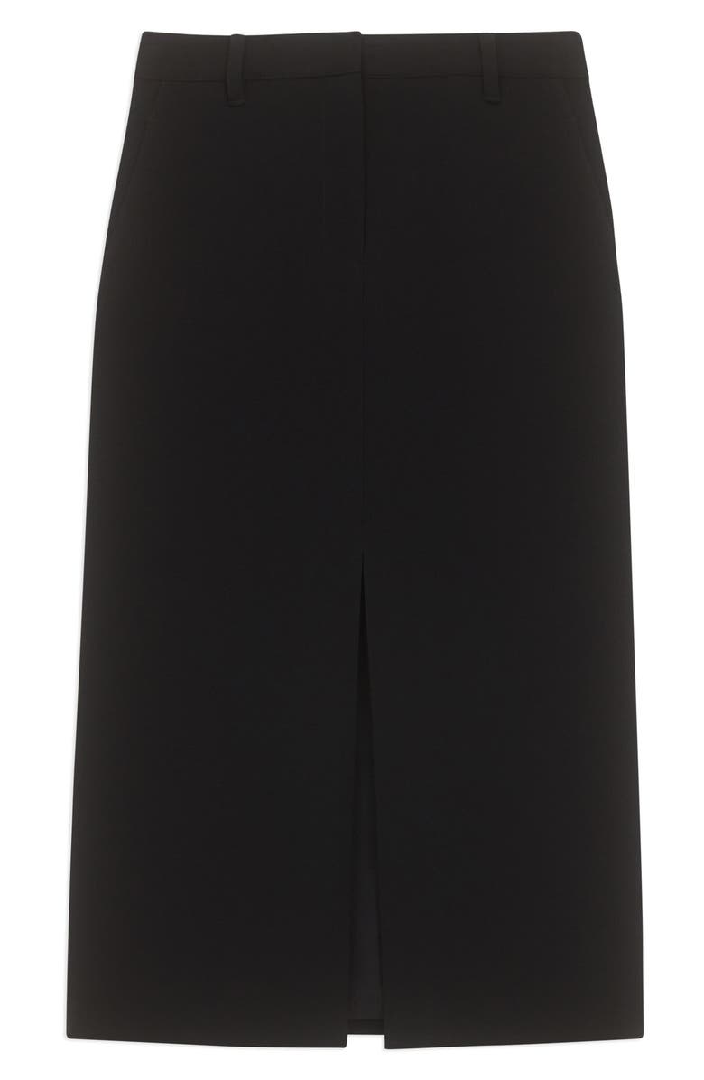 Theory Front Vent A-Line Skirt, Alternate, color, 