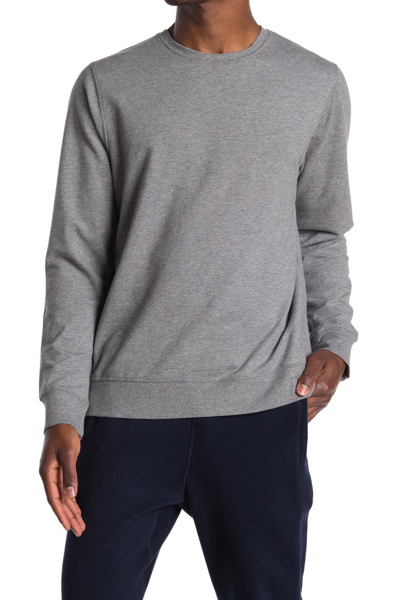 Rogue Fleece Pullover, Main, color, GREY DARK HEATHER
