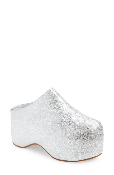 Lizzy Metallic Platform Clog (Women)