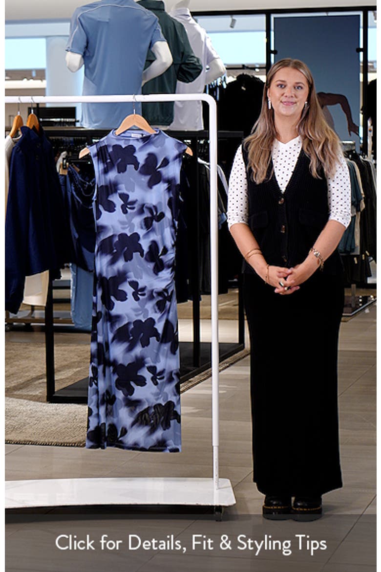Salem Mock Neck Midi Dress video