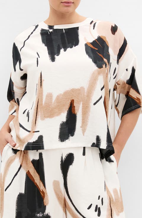 Alexi Exhibit Print Woven Shirt