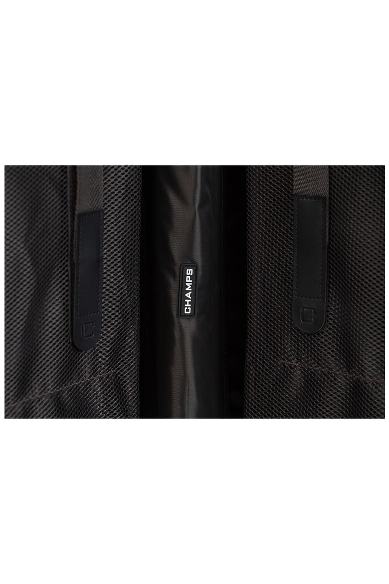 Aluminum Hardside Spinner Suitcase Carry-On, Alternate, color, BLACK