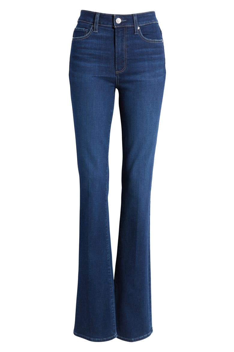Manhattan High Waist Bootcut Jeans, Alternate, color, SUMMER BREEZE