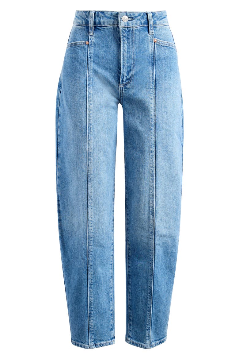 Alexis High Waist Ankle Barrel Leg Jeans, Alternate, color, ANTHIA