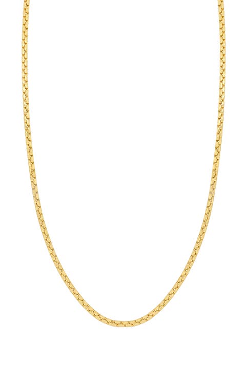 Rounded Box Chain Necklace (Nordstrom Exclusive)