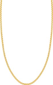 Bony Levy Rounded Box Chain Necklace