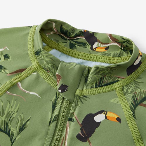 Milkbarn Zipper Shortall Swimsuit