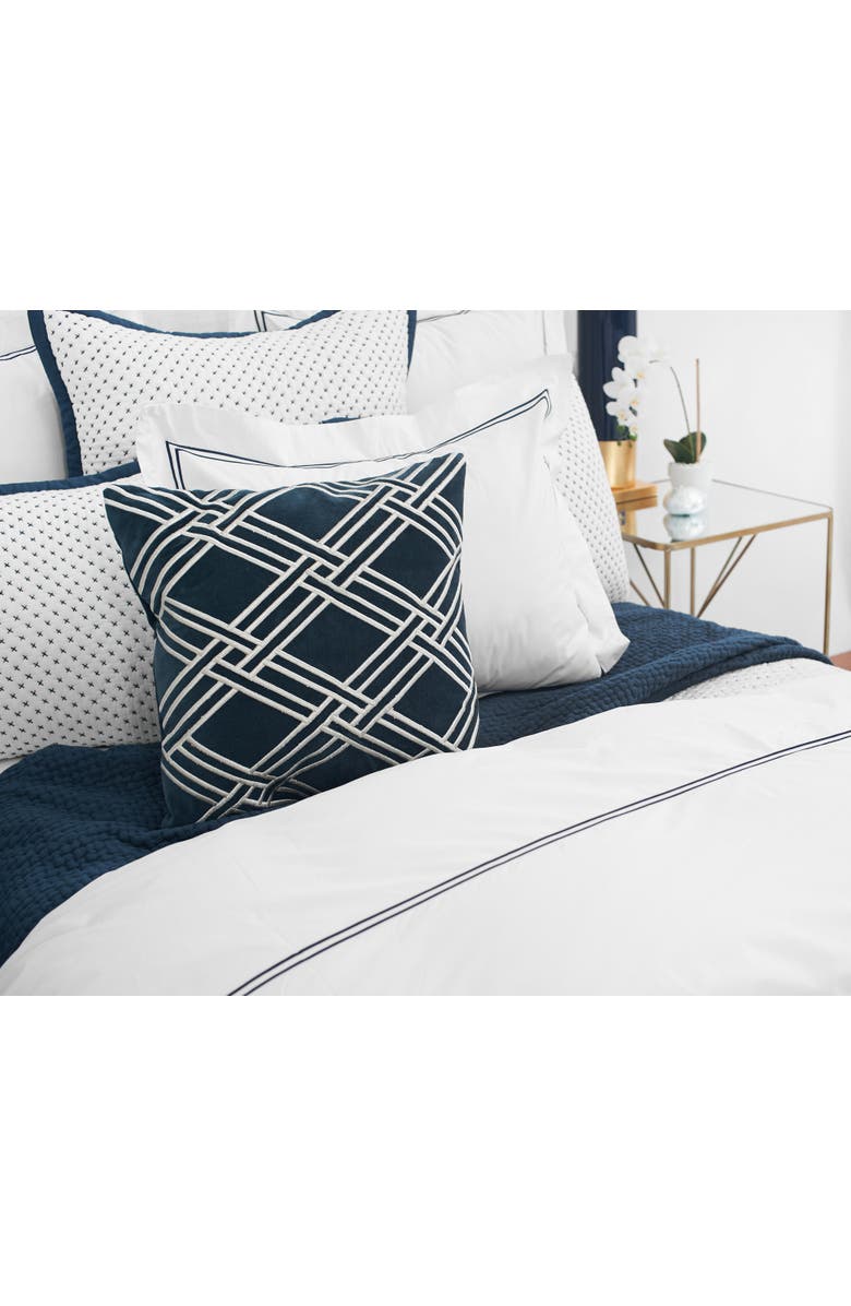 ELISABETH YORK Legacy Ink Bedding Sheet Collection, Alternate, color, Blue