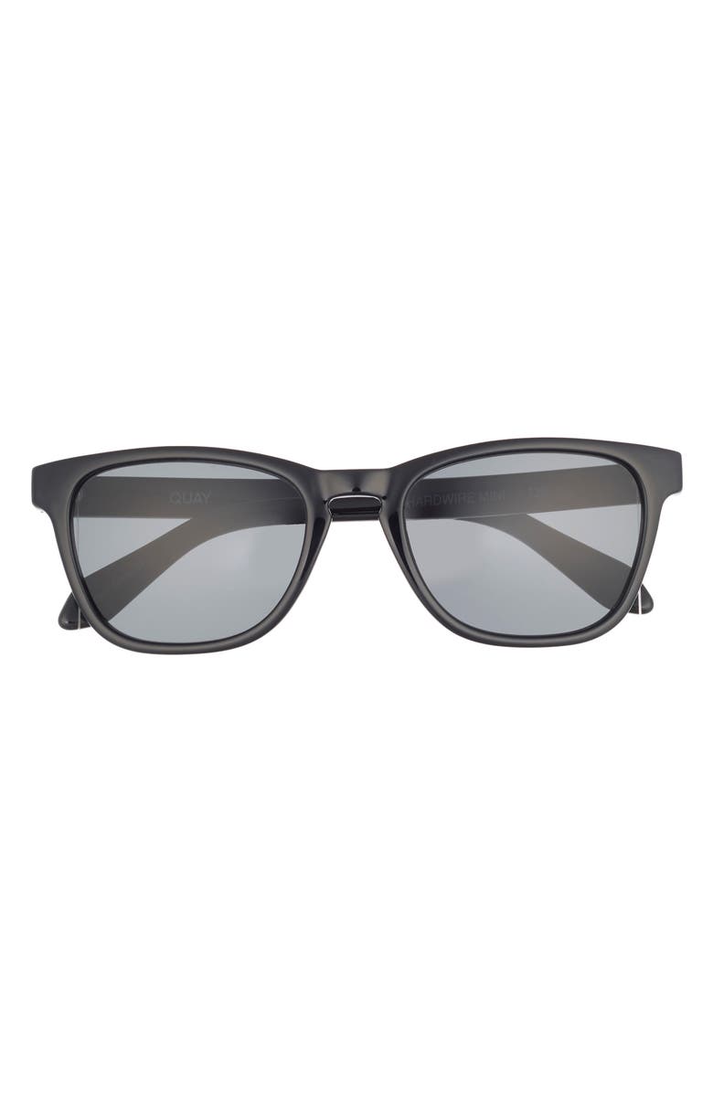 QUAY 54mm Square Sunglasses, Main, color, Black/ Smoke