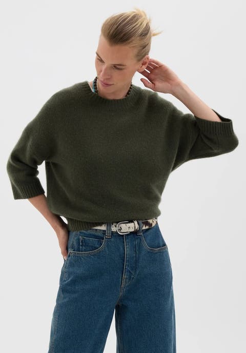 Cherrie Chunky Cashmere Top
